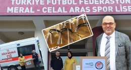 Spor Lisesi ile Başlantı İşbirliği ile Sağlıkçılara Maske