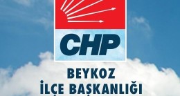 CHP Beykoz İlçe Başkanlığı’ndan Basın Açıklaması