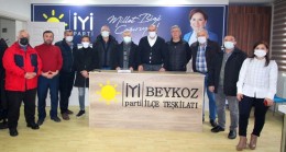 BEYKOZ KULÜPLER BİRLİĞİNDEN İYİ PARTİ BEYKOZ İLÇESİNE ZİYARET VAR