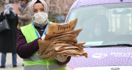 Beykoz’da Ev Ev Pide İkramı Başladı  