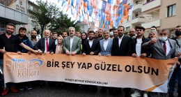 Osman Nuri Kabaktepe, Beykoz’u ziyaret etti.