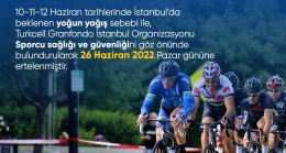 Beykoz’da Yapılacak Turkcell Granfondo Ertelendi