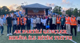 AK PARTİLİ GENÇLER KOLİVA İLE RİTİM TUTTU