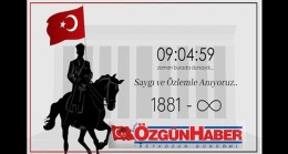 ATATÜRK’ÜMÜZÜ SAYGIYLA ANIYORUZ