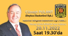 BEYKOZ BASKETBOL BAŞKANI CÜNEYT PULANT’TAN İLK MAÇ İÇİN DAVET VAR