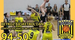 BEYKOZ BASKETBOL’DAN AYAKTA ALKIŞLANACAK BİR GALİBİYET GELDİ 94-50