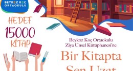 Beykoz Koç Ortaokulu: “Hedef 15000 Kitap, Bir Kitap da Sen Uzat”