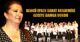 Bengü Efsen Sanat Akademisi geceye damga vurdu