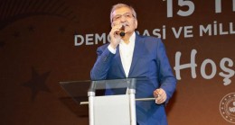 TARİHİ 15 TEMMUZ ZAFERİ DEMOKRASİ NÖBETİ VE MİNNETLE ANILDI