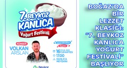 “7. BEYKOZ KANLICA YOĞURT FESTİVALİ” BAŞLIYOR