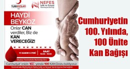 Cumhuriyetin 100. Yılında, 100 Ünite Kan Bağışı