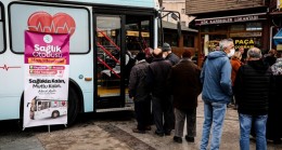 MUTLU BEYKOZ İÇİN “GEZİCİ SAĞLIK OTOBÜSÜ” YENİDEN HİZMETTE