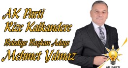 AK Parti Rize Kalkandere Belediye Başkan Adayı; Mehmet Yılmaz Yetimoğlu