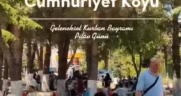 Cumhuriyetköy Mahallesi’nde Bayramlaşma