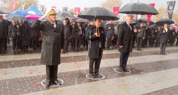 10 Kasım Atatürk’ü Anma Töreni, Beykoz’da Yağmur Altında Düzenlendi