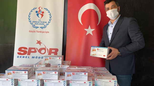 İlçe Spor Müdürlüğü’nden Maske