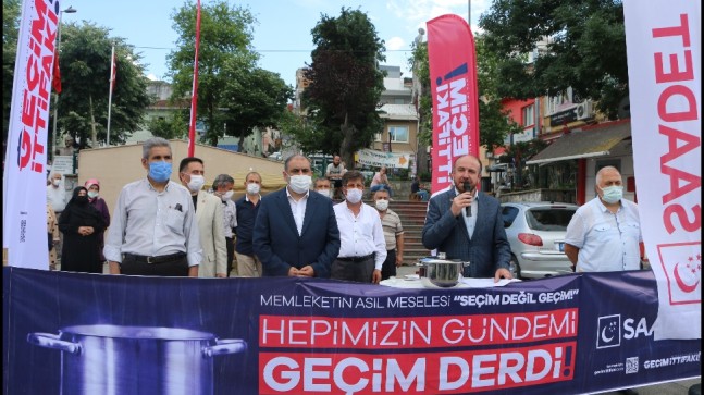 Saadet Partisi’nden “Geçim İttifakı” basın açıklaması