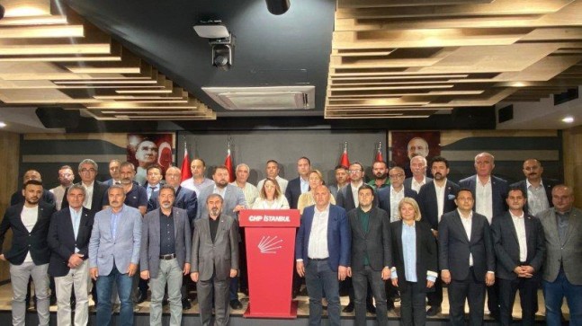 CHP’li 39 ilçe başkanından Kaftancıoğlu’na tam destek