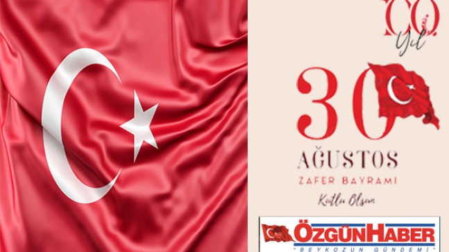 30 Ağustos Zafer Bayramımız kutlu olsun