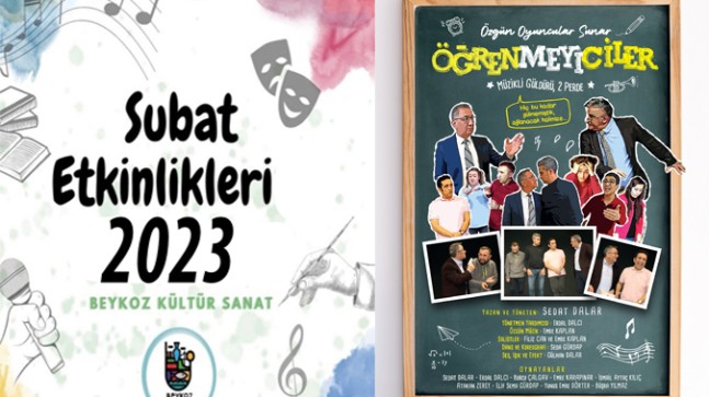 Beykoz Belediyesi, Şubat Ayı Kültür Sanat Etkinlikleri