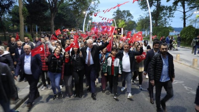 19 Mayıs Coşkusu Beykoz’u Sardı