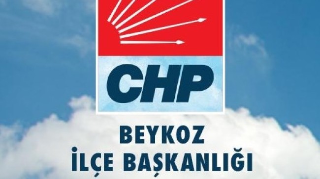 CHP Beykoz İlçe Başkanlığı’ndan Basın Açıklaması