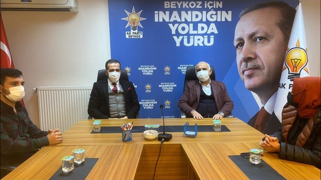 MHP Beykoz’dan hayırlı olsun ziyareti