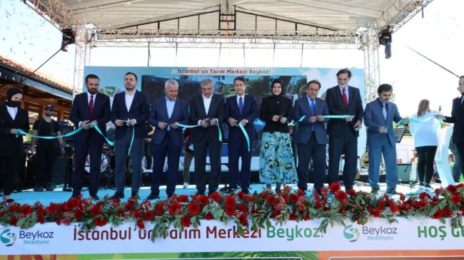 BEYKOZ’UN MARKA  “KENT TARIMI PROJELERİ” TOPLU TÖRENLE AÇILDI