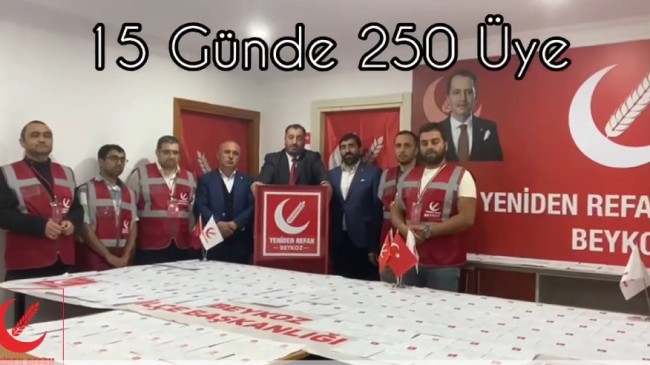 Yeniden Refah Partisi’nde Üye sayısı artıyor