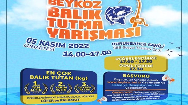 BOĞAZ’DA EN ÇOK BALIĞI TUTAN ALTINI ALACAK