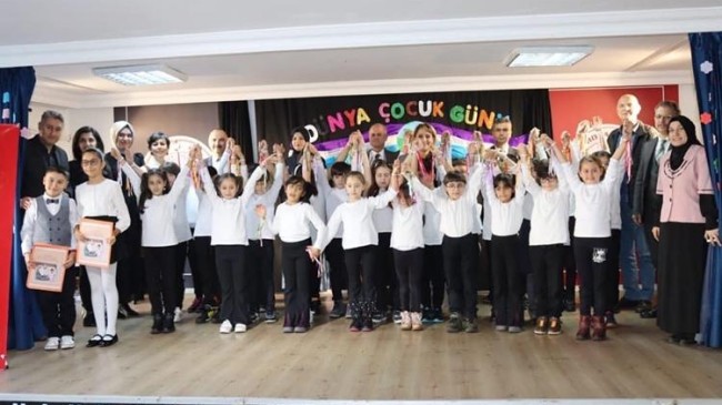 Fatinhoca İlkokulunda, Dünya Çocuk Hakları Günü Kutlandı