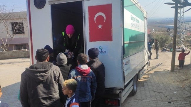 Beykoz’dan Deprem Bölgelerine 7/24 Temizlik Desteği  