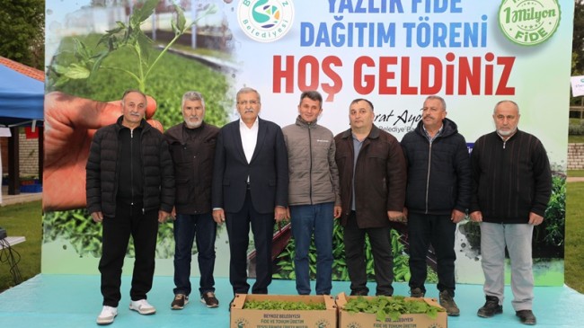 Beykoz’da Her Yıl 1 Milyon Fide Desteği