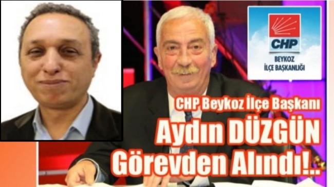 CHP Beykoz İlçe Başkanlığına Kayyum atandı