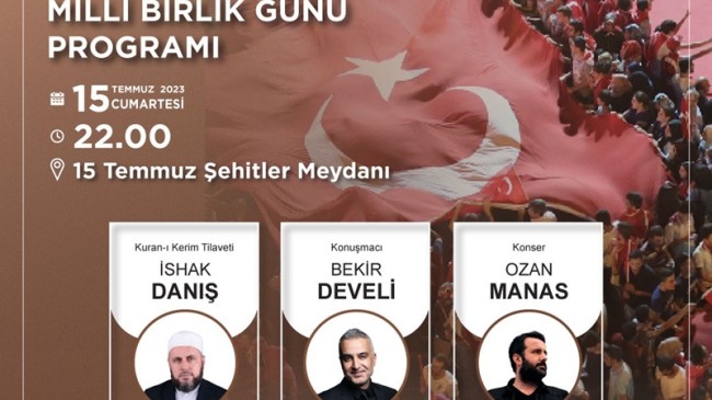 BEYKOZLULAR 15 TEMMUZ’DA DEMOKRASİ NÖBETİNE DURUYOR