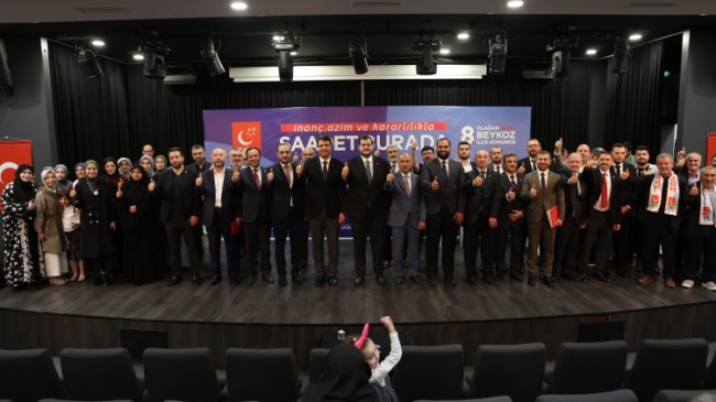 Saadet Partisi Beykoz’da, Yaşar Ahmet Akkuzu Yeniden Başkan