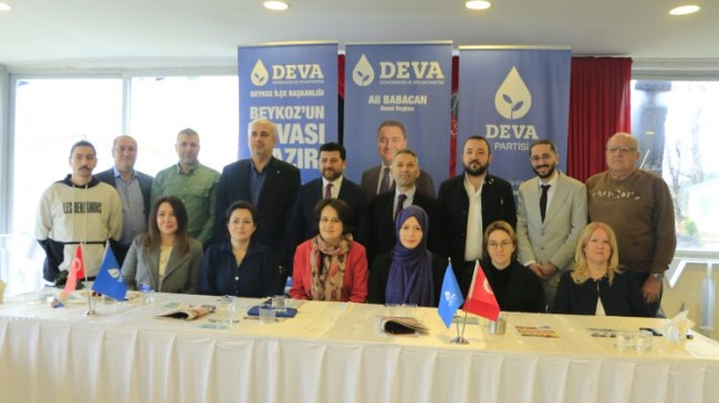 Deva Partisi Beykoz Belediye Başkan Adayı Şenol Korkmaz, Basınla Buluştu