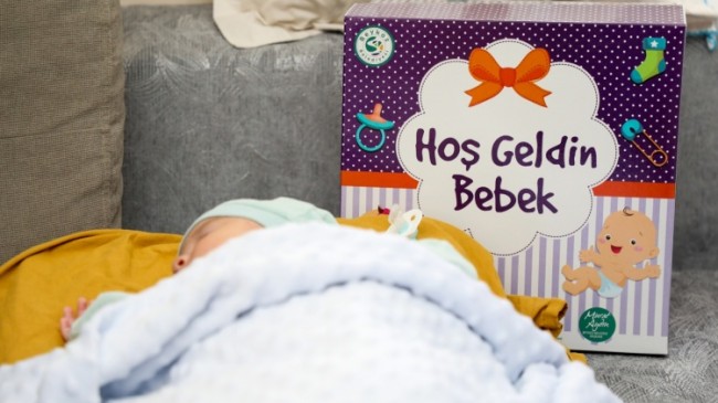 BEYKOZLU BEBEKLER “HOŞ GELDİN” HEDİYELERİYLE KARŞILANIYOR