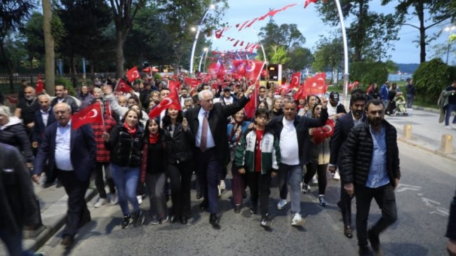 19 Mayıs Coşkusu Beykoz’u Sardı