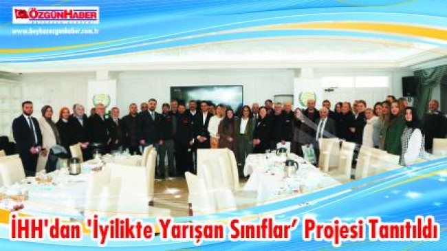 İHH’dan ‘İyilikte Yarışan Sınıflar’ Projesi Tanıtıldı