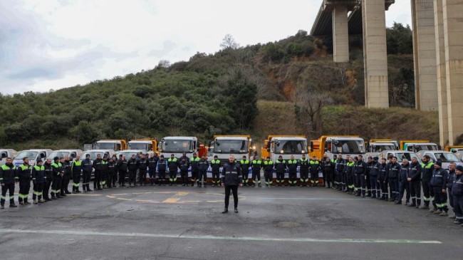 Beykoz Belediyesi Karla Mücadeleye Hazır